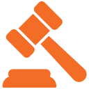 Legal data recovery icon for law firms and case files