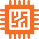 Tech data recovery service icon for startups and IT firms